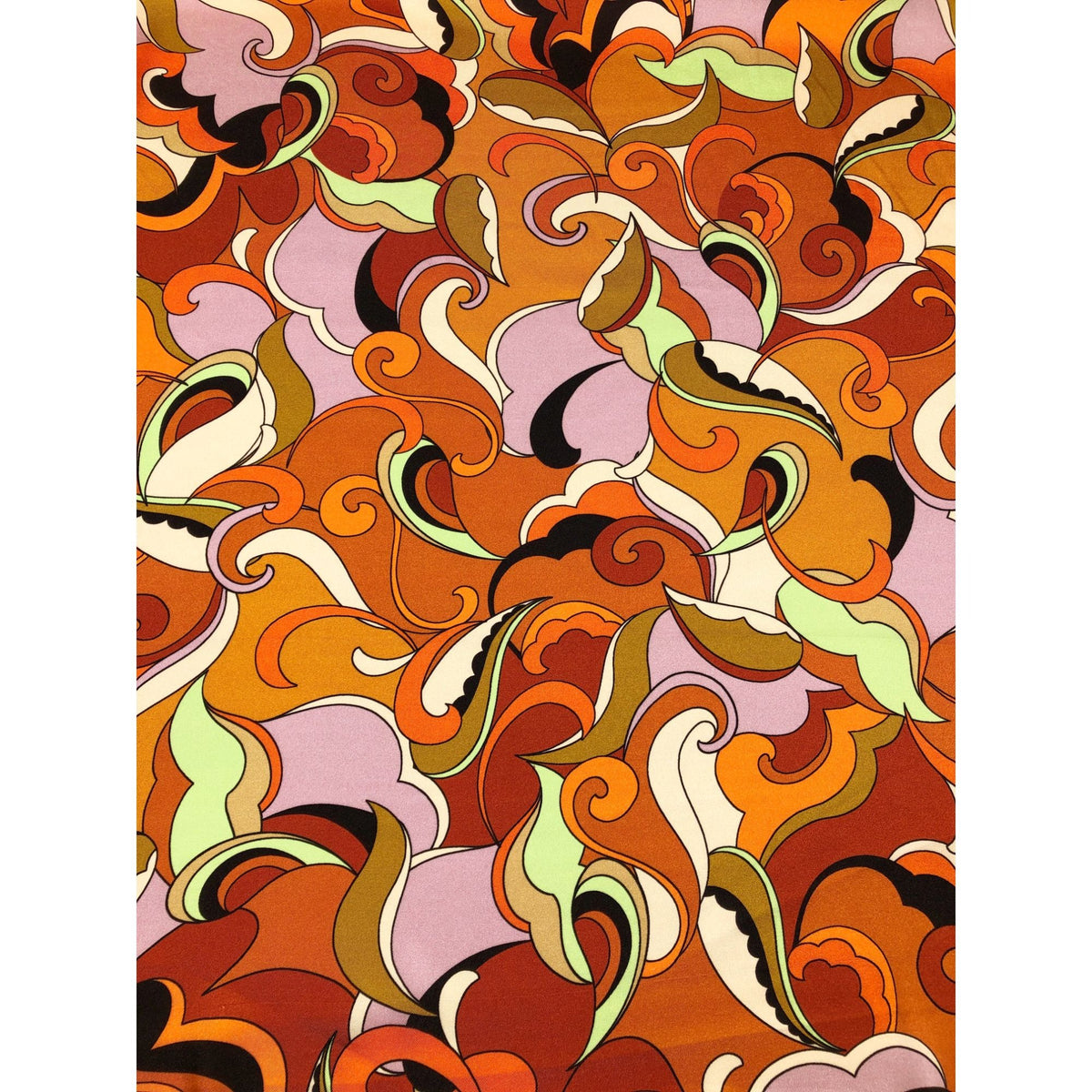 Abstract (Pucci) Wholesale Fabric in Reds