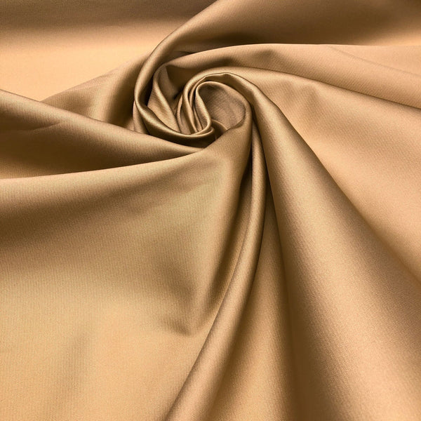 Reversible Double Face Silk/Polyester Satin Back Taffeta Fabric Made in France