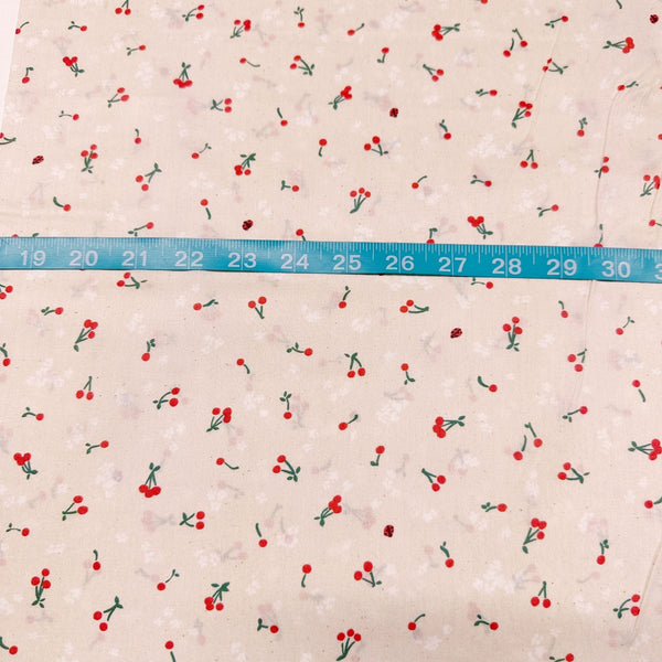 Wishwell Cheery Blossom Lawns Cherry Cotton Lawn Fabric Robert Kaufman WELD-20569-14