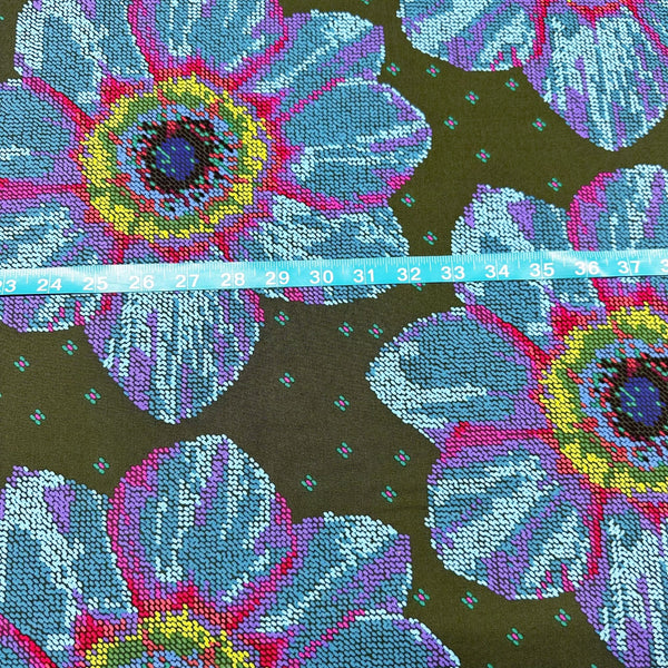 Welcome Home Patras Port Floral Cotton Fabric, Anna Maria For Free Spirit Fabric