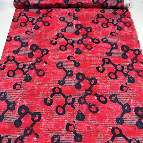 Root by E Bond Trees Neonbright Cotton Fabric  PWEB024 Free Spirit Fabrics