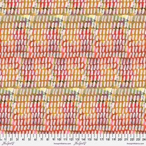 Root by E Bond Bits Rainbow Cotton Fabric  PWEB027 Free Spirit Fabrics