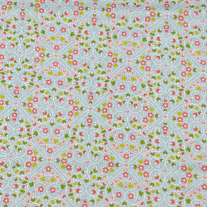 London Calling SRKN-21244-287 SWEET Scroll Floral Cotton Lawn Fabric Robert Kaufman