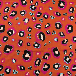 Alexander Henry Hot Spots Leopard Print Cotton Fabric