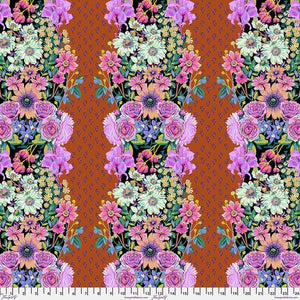 Beata's Garden - Rust || Good Gracious Cotton Fabric, Anna Maria for Free Spirit Fabrics PWAH217.RUST