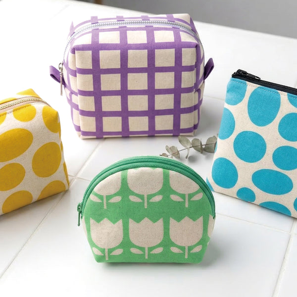 Color palette tulip cotton fabric imported from Japan Bags