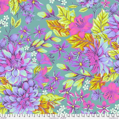 Backing Fabric - Hello Dahlia Wide - Cosmic|| Untamed 108" Cotton Fabric, Tula Pink for Free Spirit QBTP017.COSMIC