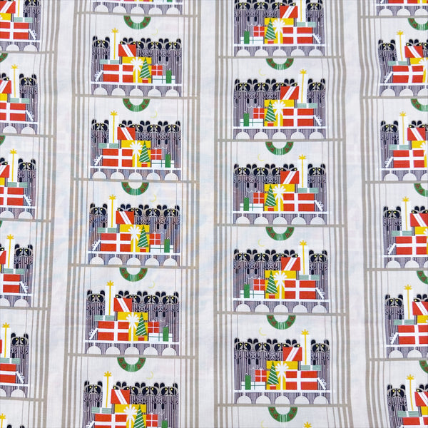 Gift Rapt Raccoons, Charley Harper Organic Cotton Poplin Fabric, Birch Fabrics, CH-B98 