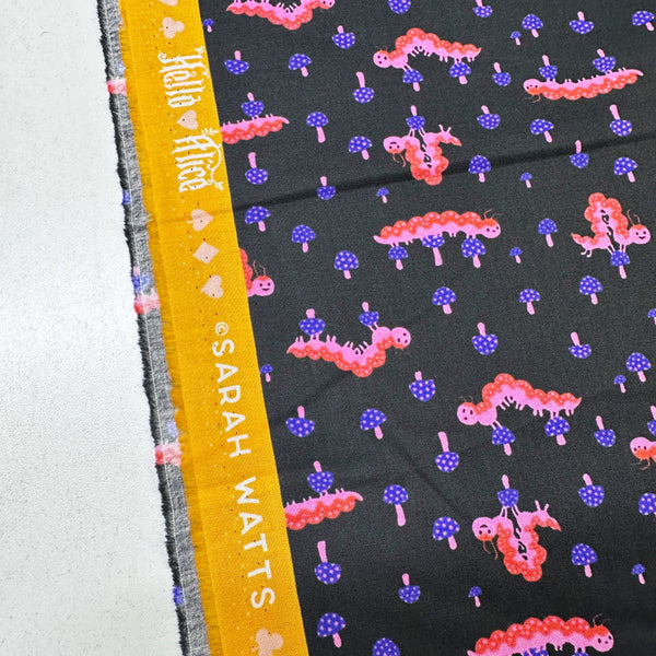 Hello Alice Caterpillar in Black by Ruby Star Society, Alice In Wonderland RS2127 13