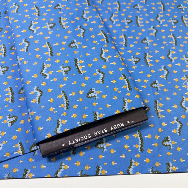 Hello Alice Caterpillar in Lindley Blue by Ruby Star Society, Alice In Wonderland RS2127 12