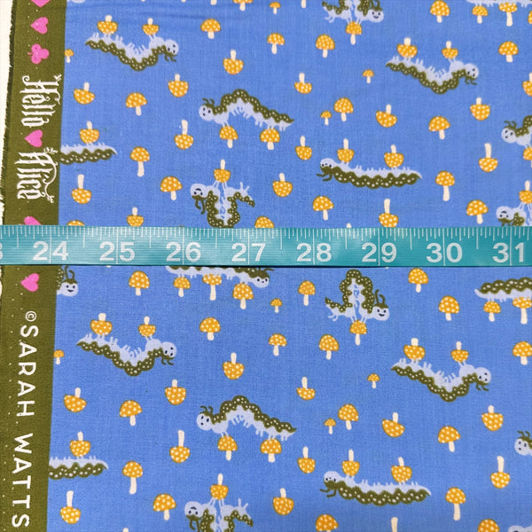 Hello Alice Caterpillar in Lindley Blue by Ruby Star Society, Alice In Wonderland RS2127 12