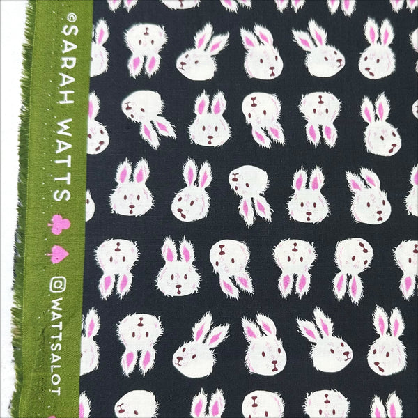 Hello Alice Rushing Rabbit in Black by Ruby Star Society, Alice In Wonderland RS2125 14