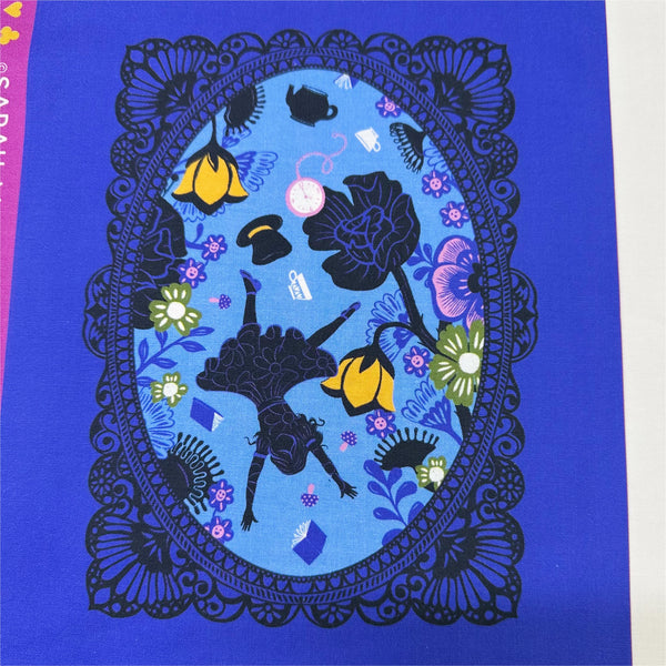 Hello Alice Wonderland Panel in Multi by Ruby Star Society, Alice In Wonderland RS2120 11