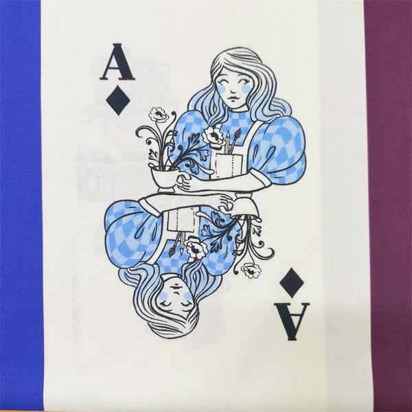 Hello Alice Wonderland Panel in Multi by Ruby Star Society, Alice In Wonderland RS2120 11