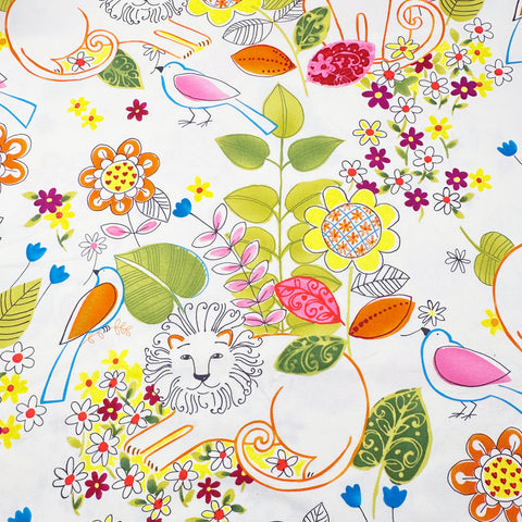 Leo 2007 Heavy Oxford Cotton Fabric by Alexander Henry, OOP