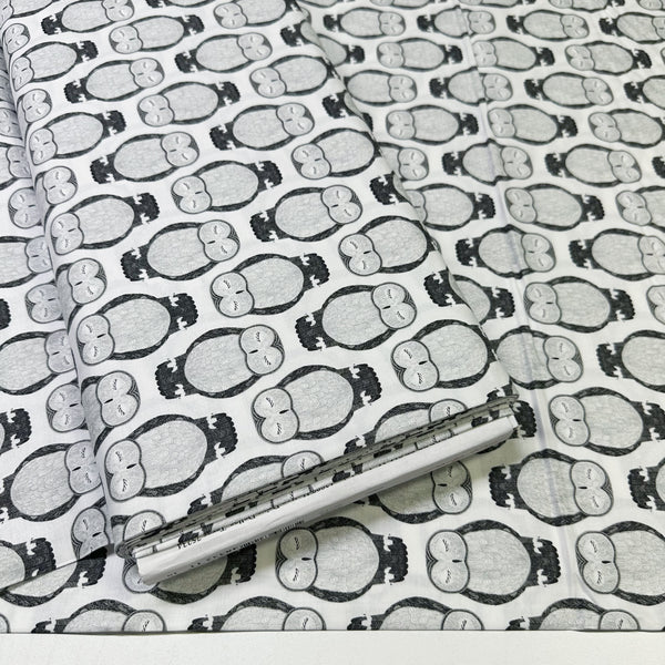 Nocturnal by Gingiber, Owls in Moon Cotton Fabric 48332 11 Moda Fabrics