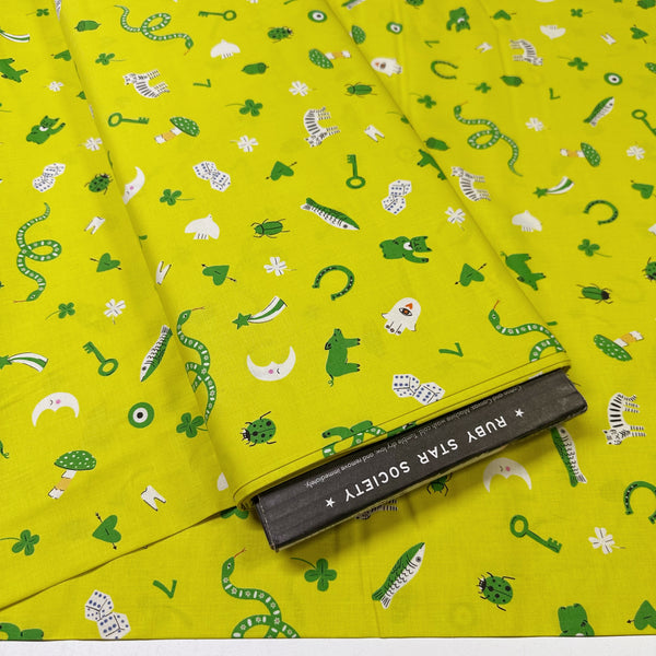 Ooh Lucky Lucky Good Luck in Citron by Ruby Star Society RS4113 12