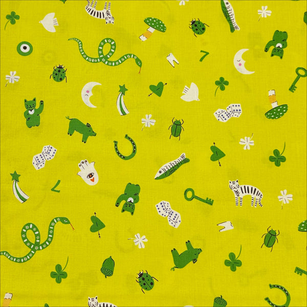 Ooh Lucky Lucky Good Luck in Citron by Ruby Star Society RS4113 12