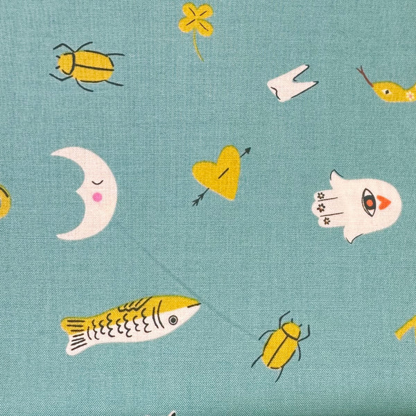 Ooh Lucky Lucky Good Luck in Turquiose by Ruby Star Society RS4113 14