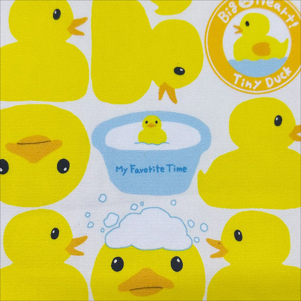 Rubber Duckie Cotton Oxford by Cotton Kobayashi - Imported from Japan