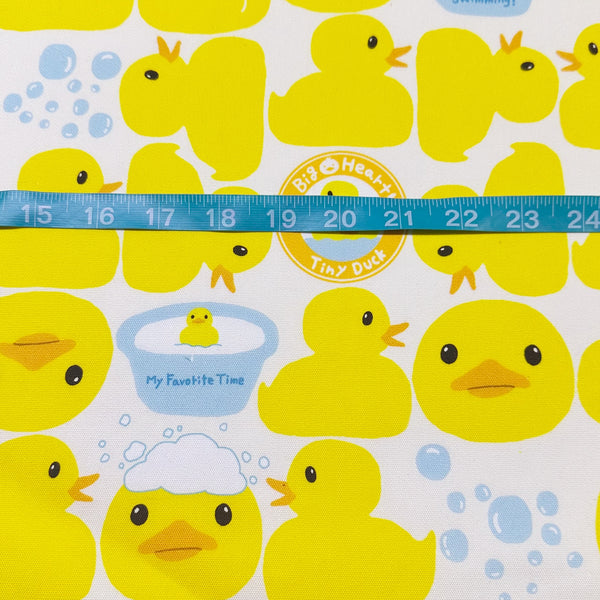 Rubber Duckie Cotton Oxford by Cotton Kobayashi - Imported from Japan