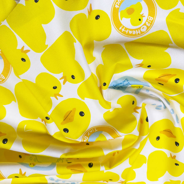Rubber Duckie Cotton Oxford by Cotton Kobayashi - Imported from Japan