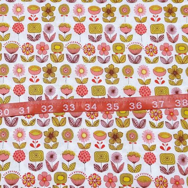 Urban Ditsy in Pink 2012 Cotton Fabric by Alexander Henry, OOP