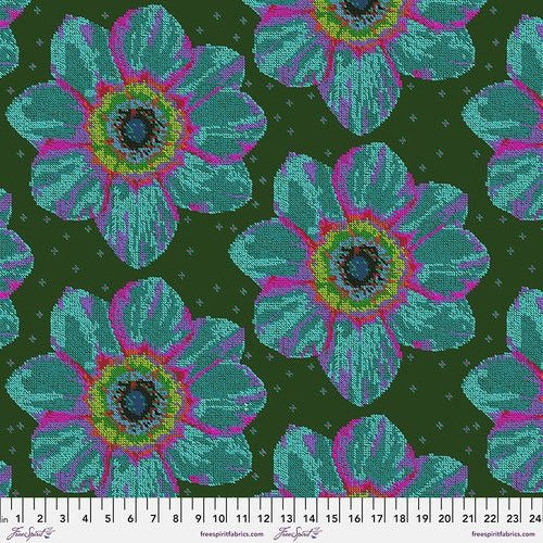 Welcome Home Patras Port Floral Cotton Fabric, Anna Maria For Free Spirit Fabric