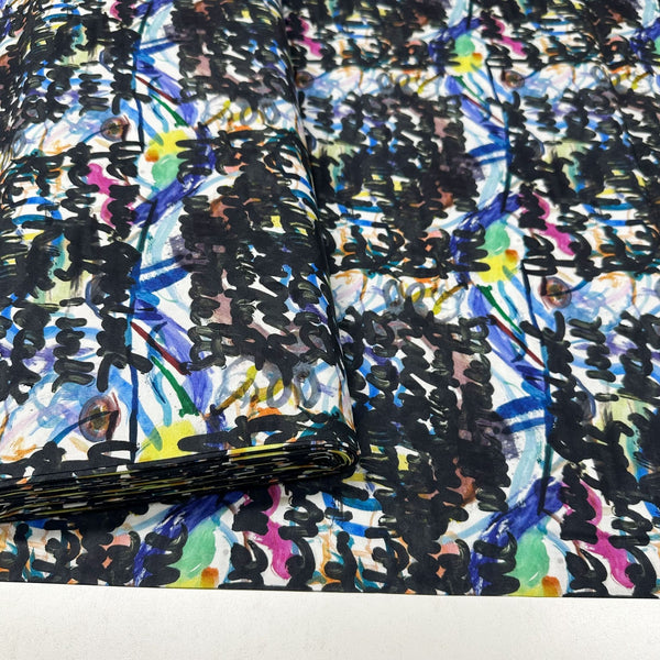 Tangle - Saltwater || Ravel by E Bond Cotton Fabric PWEB039.SALTWATER Free Spirit Fabrics