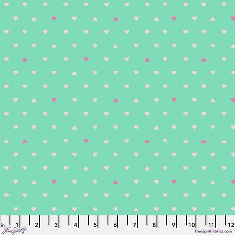 Unconditional Love Meadow Besties Tula Pink Cotton Fabric, Free Spirit PWTP221.MEADOW