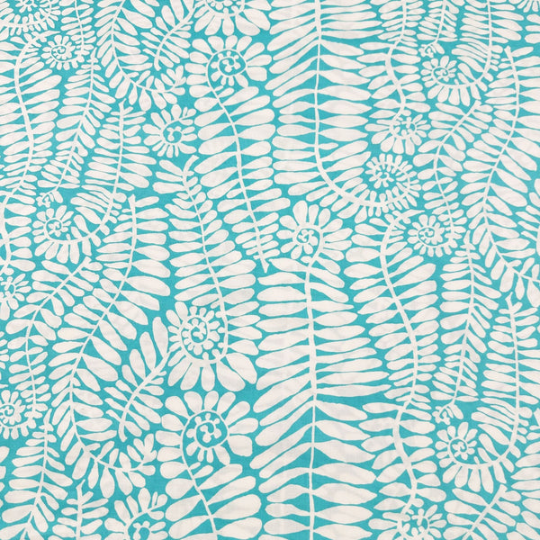 Fronds - White Brandon Mably for Kaffe Fassett Collective Cotton Fabric, Free Spirit PWBM085.WHITE