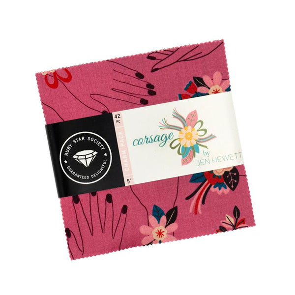 Corsage 5" Charm Pack by Jen Hewett for Ruby Star Society