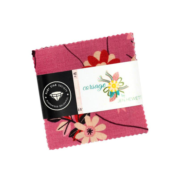 Corsage Mini Charm Pack by Jen Hewett for Ruby Star Society