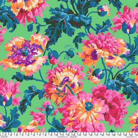 Garden Party Pink Kaffe Fassett Collective Cotton Fabric, Free Spirit PWPJ020.PINK