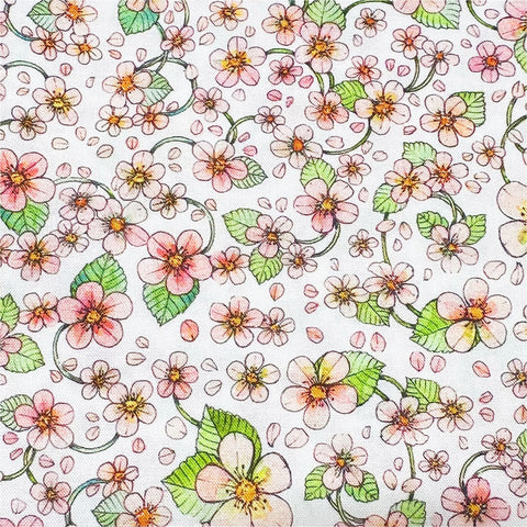 Strawberry Season Briar Hill Designs from Wishwell Cotton Fabric, Robert Kaufman ABYD-22313-1 WHITE