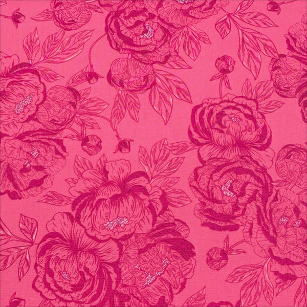 Love Struck Floral Affection Cotton Fabric, AGF Studio for Art Gallery Fabrics LOV14012