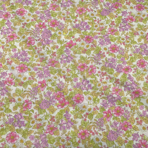 London Calling SRKD-19234-287 Sweet Floral  Cotton Lawn Fabric Robert Kaufman