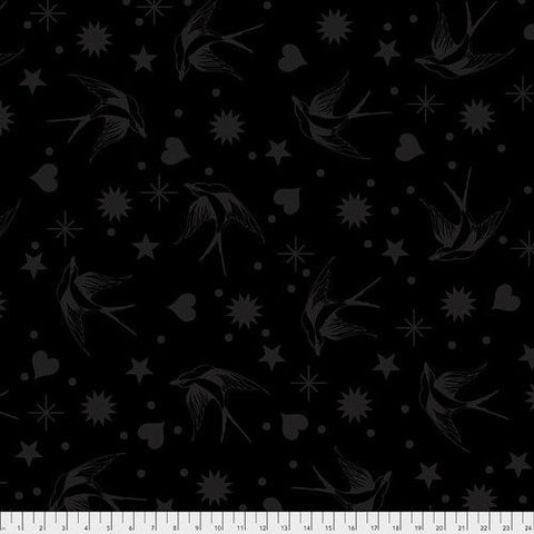 Tula Pink True Colors Fairy Flakes Ink Cotton Fabric, Free Spirit Fabric