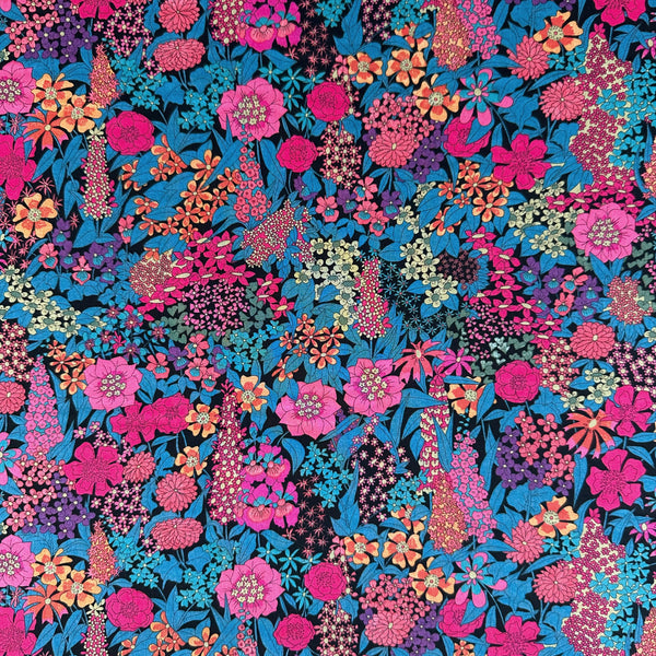 Ciara Tana Lawn Fabric by Liberty Fabrics in Pink, full view