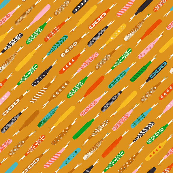 Seam Rippers in Honey by Ruby Star Society, full view
