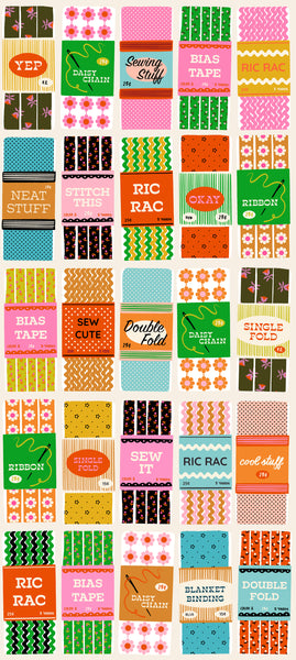Sew Cute in Shell by Ruby Star Society, full view