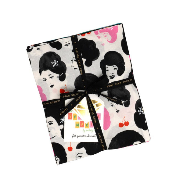 Sparkle Mart Fat Quarter Bundle by Ruby Star Society, 28 piece set