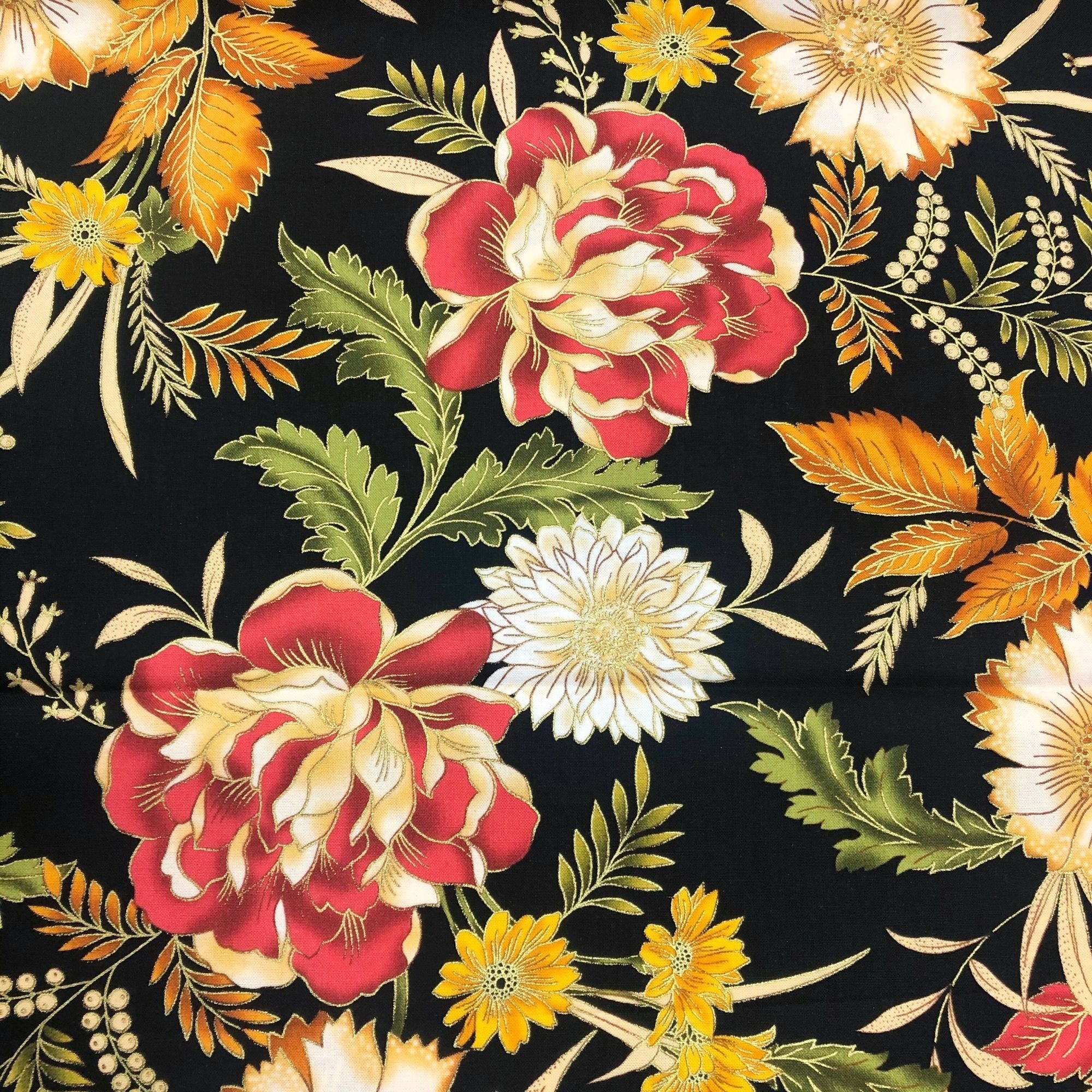 Radiance Radiant Garden Greta Lynn for Kanvas Studio Cotton Fabric