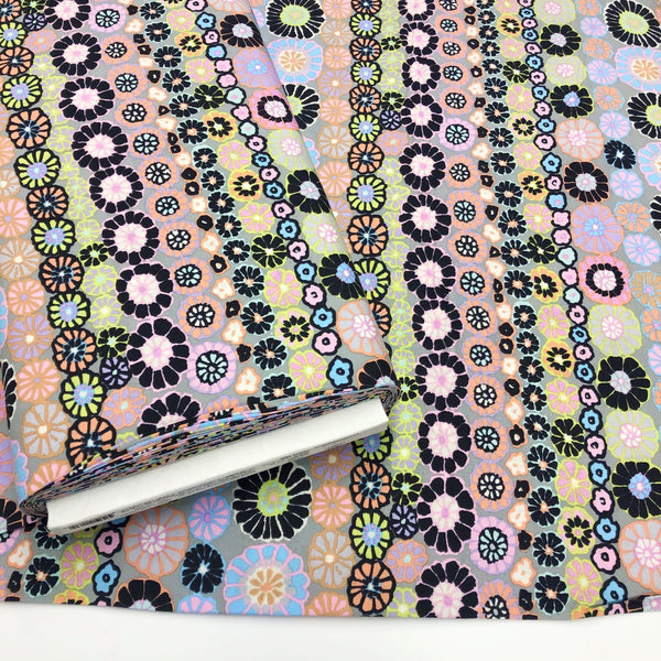 Kaffe Fassett for Free Spirit Row Flowers Cotton Fabric