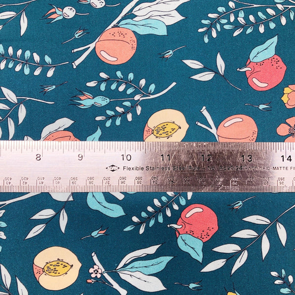 Paintbrush Studio Cockatoos, Peaches, and Pears 120-209311 Cotton Fabric