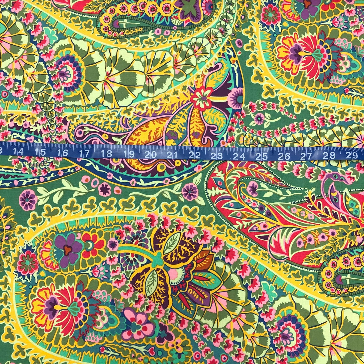 Kaffe Fassett Paisley Jungle Colorful Cotton Fabric #PWGP060 – Fabric ...