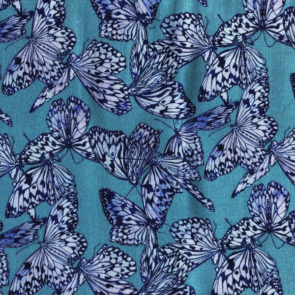 Kate Ward Thacker Feathered Beauty Butterflies Cotton Fabric