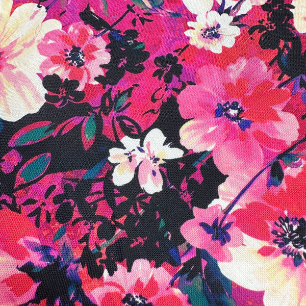 Wild Blue Vanessa Lillrose & Linda Fitch for Robert Kaufman Cotton Fabric WELD 20244-109 Magenta