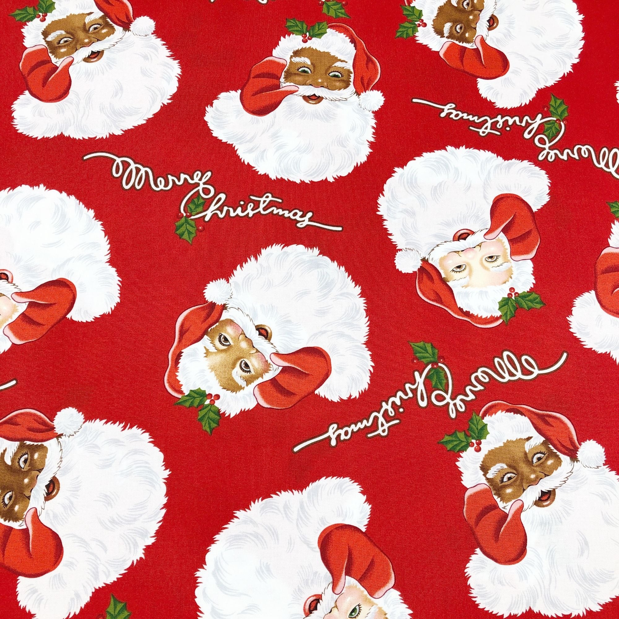 Alexander Henry Santa Around the World Cotton Fabric