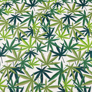 Alexander Henry Herb Cotton Fabric natural/green